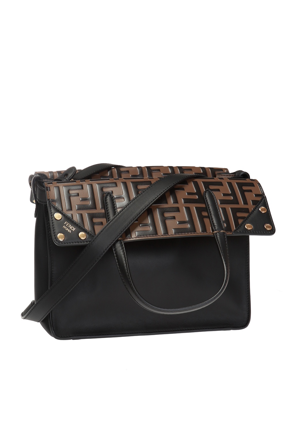 Fendi flip discount regular shoulder bag